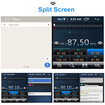 Wanqi Split Screen PIP Android10 radio de Navigație GPS pentru Ford Personalizate de Tranzit 2013-2018 Stereo Multimedia Bluetooth WIFI NU DVD