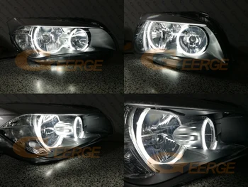 Se Potrivesc Perfect C Forma Stil Ultra luminoase CCFL Angel Eyes Lumina Zilei Pentru BMW X1 E84 2009 2010 2011 2012 2013 HD cu Halogen