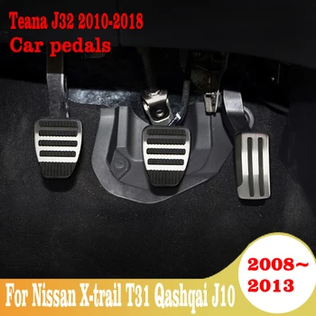Masina Pedala de Picior Capac Combustibil Frână, Rulmenți de Restul Pedale Tampoane de LA/MT pentru Nissan X-trail T31 Qashqai J10 2008-2013 Teana J32 2010-2018
