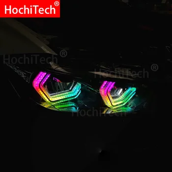 RGBW mai Multe culori M4 ICONIC Style Cristal Angel Eyes Kit lumina de zi DRL pentru BMW seria 4 F32 428i 435i 420d 420i 440i 430i 2013-18
