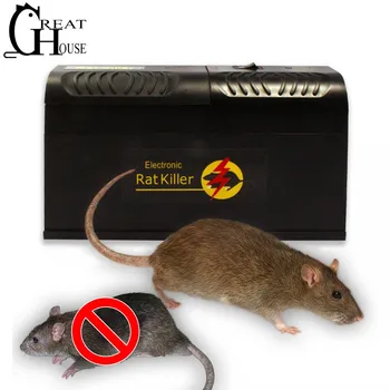 CASA MARE de Înaltă Tensiune Electronic Mous Capcană NE-a UNIT UE UA Plug Rat Killer electronice soareci criminal de Control al Dăunătorilor Rozătoare capcana Mouse-ul