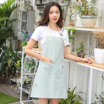 Bucătărie șorț impermeabil ulei-dovada versiunea coreeană de moda de sex feminin adult gătit jacheta bucatar haine de lucru cookie-uri șorț