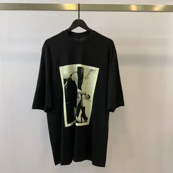 20ss Owen bolnav Barbati Tricou Bumbac Stil Gotic Îmbrăcăminte pentru Bărbați Supradimensionate Topuri Tricouri de Vara pentru Femei Maneci Scurte Tricou Negru