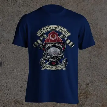 Noua Zeelandă Serviciul de Pompieri Și de Urgență Wakaratonga Iwi Salvare pompier 2019 mai Noi Bărbații E Amuzant Moda Clasic Trupa T-Shirt