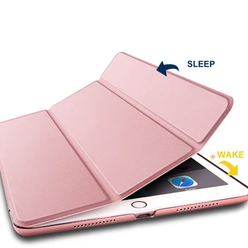 De caz Pentru iPad 10.2 inch 2019 7 Gen Magnetic Inteligent Design Cover Suport Pliante de Somn/Wake Auto Înapoi Caz Acoperire Pentru iPad 10.2