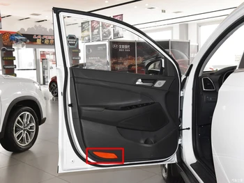 Pentru Hyundai Tucson-2020 Accesorii Auto din Fibra de Carbon Stil usi de Interior reflectorizant canatului rama benzi decorative