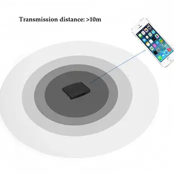 ALLOYSEED Bluetooth A2DP Audio Muzica 30 Pin Receptor Adaptor de Transport pe Distanțe Lungi pentru iPod iPhone MIni de Calitate