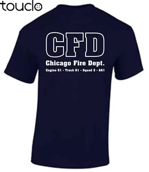 New Sosire T-Shirt Departamentul de Pompieri din Chicago Datoria Tricou, Chicago fire Show TV