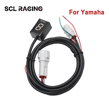 SCL Curse de Motociclete 1-6 Maneta de Viteze Display-Indicator led pentru schimbarea vitezelor ECU Plug cu Suport Pentru Yamaha YZF-R1 R6 Fzh150 Xt660
