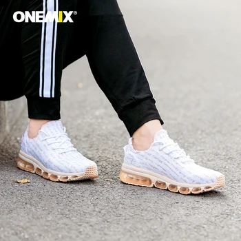 ONEMIX Noi Femei Barbati Trainer Rularea Pantofi Respirabil Pernă de Aer Usor Sport Adidasi pentru Fitness în aer liber de Mers pe jos
