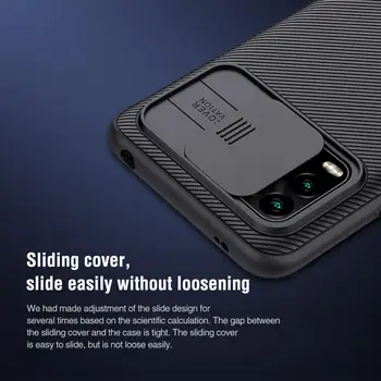 NILLKIN Camera de Caz de Protecție pentru Xiaomi Mi Lite 10 5G / Km 10 Tineri 5G Caz Slide Proteja CamShield Bara Spate de cazuri de acoperire
