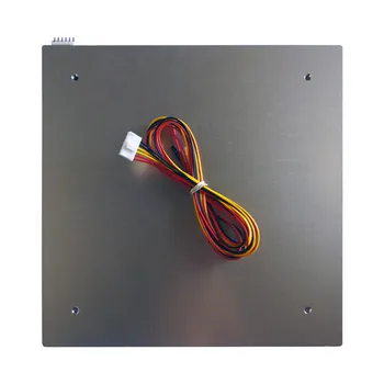 3Dprinter părți 310*310*3mm de aluminiu încălzită pat cu cablu 24V CR-10 tip hot pat încălzire platforma placa