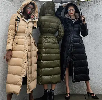 2020 noua jacheta de Iarna pentru femei jachete femei alb gâște jos îmbrăcăminte exterioară îngroșare cu gluga jos haine hanorac brand