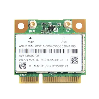 SSEA Noua WIFI, Bluetooth 4.0 Wireless Card pentru Atheros AR5B225 Jumătate MINI PCI-E placa de Retea 300Mbps 802.11 b/g/n