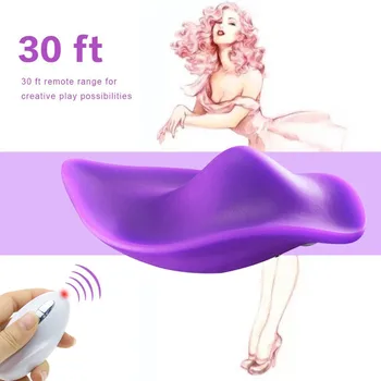 Liniște Pantalon Vibrator Telecomanda Wireless Portabil Stimulator Clitoridian Invizibil Vibratoare Ou jucarii Sexuale pentru Femei vagin magazin