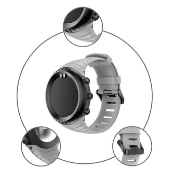 Bratara Sport în aer liber, ceas Silicon curea Pentru Suunto Core watchBand ceas Inteligent de Înlocuire TPU Curea Bratara Accesorii