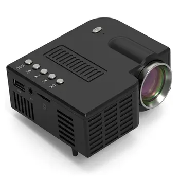 UC28C Portabil Telecomanda LCD Proiector Hd Acasă Proiector Mini Proiector 3D Mini Movie Video Proiector