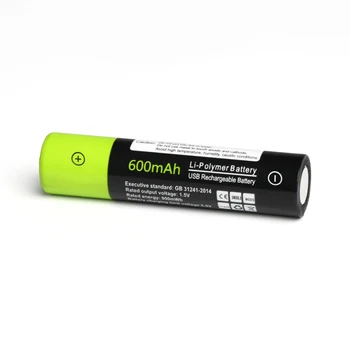4buc/lot ZNTER AAA 1.5 V 600mAh baterie reîncărcabilă Mirco USB control de la distanță jucărie baterie litiu-polimer baterie