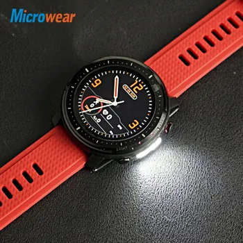 Microwear L15 Ceas Inteligent Bărbați 1.3 inch de 360*360 Full HD Touch Ecran Smartwatch ECG PPG IP68 rezistent la apa de Fitness Ceasuri Sport