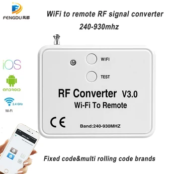 Universal Wireless Wifi Pentru a RF Converter Telefon în Loc de Control de la Distanță de 240 de 930mhz Pentru Casa Inteligentă
