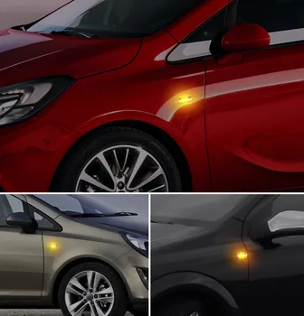Niscarda Masina cu LED-uri Dinamice care Curge de Semnalizare de poziție Laterale Lumina Pentru Opel Insignia, Astra H, Zafira B, Corsa Chevrolet Cruze