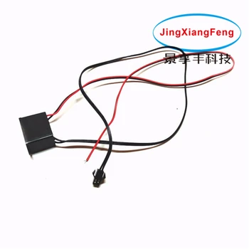 JingXiangFeng 2.3 mm 2meter flexibil lumina de neon glow el salon de sârmă plat benzi cu led-uri pentru interior auto lumini cu Controler