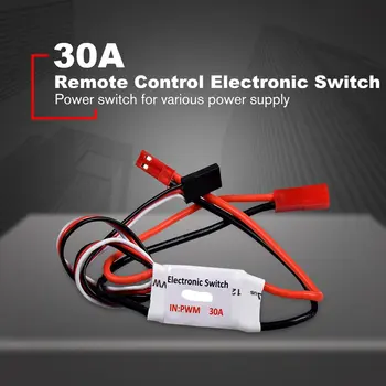 30A Curent 3.7 V-27V Control de la Distanță Comutator Electronic RC Pompa Întrerupător Receptor Semnal PWM pentru Comutare Lumini