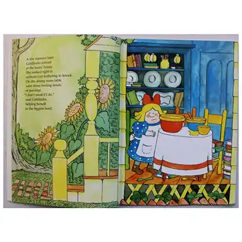 Goldilocks și Trei Ursi De James Marshall Învățământ Imagine engleză de Învățare Carte Carte Carte Poveste pentru Copii Pentru Copii Copil