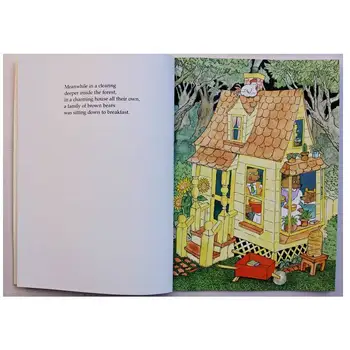 Goldilocks și Trei Ursi De James Marshall Învățământ Imagine engleză de Învățare Carte Carte Carte Poveste pentru Copii Pentru Copii Copil