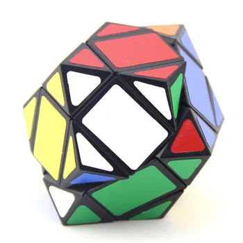 Originale de Inalta Calitate LanLan 3x3 Rhombohedral Dodecaedru Diamant Magic Cube Viteza de Puzzle de Crăciun Idei de Cadouri pentru Copii Jucarii
