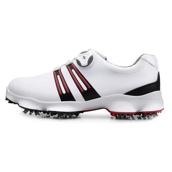 2020 Mens Golf Pantofi Impermeabil Adidasi Sport Barbati Rotativ Butoane Cataramă Pantofi De Golf De Înaltă Calitate Din Piele Golf Adidasi
