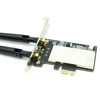 WTXUP unitati solid state M2 la PCIE AC Convertor Adaptor Card AX200 9260 8265 1650A pentru Laptop 95AD