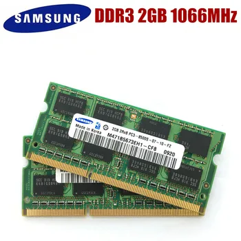 SAMSUNG DDR3 2GB PC3 8500S 2GB 1066Mhz Memorie Laptop 2G PC3 8500S 1066 MHZ Notebook Module SODIMM RAM