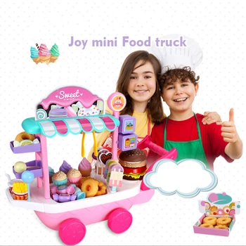 36 Buc Bomboane Coș Set de Jucării Pretinde Joc de Mini pentru Copii inghetata de Casa din Plastic Juca Cadouri Amuzante Simulare DIY