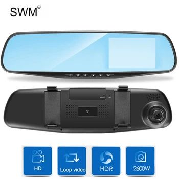 Camara Para Auto Reverse Camera Oglindă Recorder Avtoregistrator Masina DVR Auto 3.5