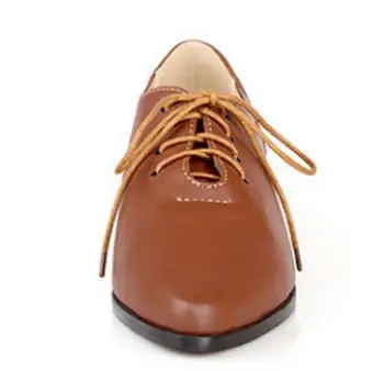Dousin Pârtie de Moda de Calitate Dantela Sus Pantofi Oxford Pentru Femei Cizme Plate Pentru Femei Pantofi N74125639 pantofi de femeie 35-39
