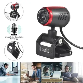 Computerul Webcam HD 480P Webcam cu Microfon Autofocus Mini Webcam pentru PC, Laptop Conferințe On-line de Predare