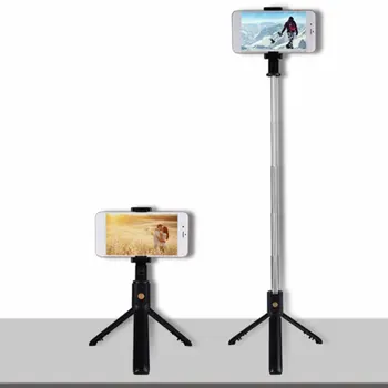 2 In 1 Wireless Mini Extensibila Monopod Selfie Stick Universal Trepied Integrat Multi-Funcția De Difuzare În Direct A Suportului