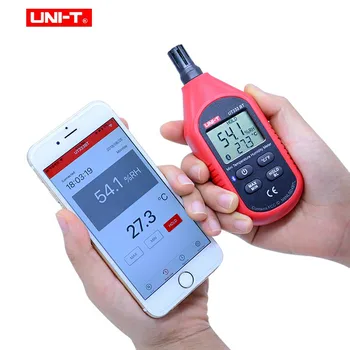 UNITATEA UT333BT Termometru Higrometru Bluetooth Digital LCD Mini Temperatura Umiditate Metru Metru de Umiditate Senzor Termometru