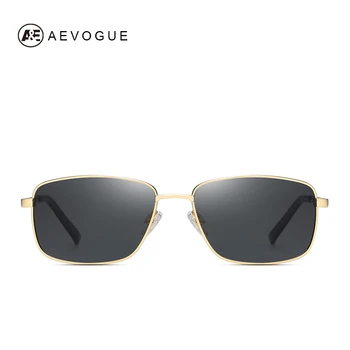 AEVOGUE 2020 Nou ochelari de Soare Barbati Pătrat Retro Polarizate Cadru Metalic Design de Brand ochelari de Soare UV400 AE0846
