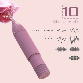 De înaltă Frecvență G-spot Clitoris cu Vibrator Puternic Vaginale Biberon Stimulator pentru Rapid Orgasm de Silicon pentru Masaj pentru Adulti Jucarii Sexuale