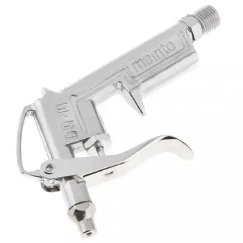 Mini Pneumatice Suflare Praf Pistol de Pulverizare cu 7.5 mm Admisie Aer de Port si 3 buc Duza pentru Piele Ungere Pictura pe Perete Refinish