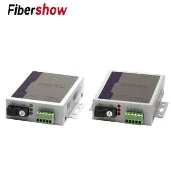 1pair RS485 pentru Fibra Optica Modem Singlemode SC 20km rs485 ethernet, fibre converter