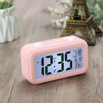 Noua Generație Multi-functional Digital Ceas cu Alarmă LED Lumina de Noapte cong ming zhong Temperatura-Calendar Elevii de Alarmă Cl