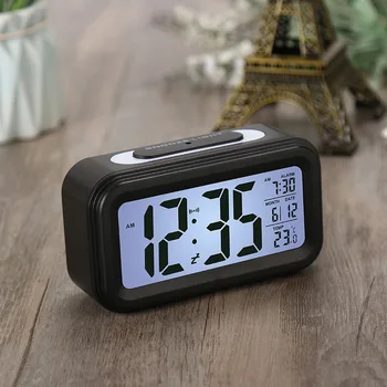 Noua Generație Multi-functional Digital Ceas cu Alarmă LED Lumina de Noapte cong ming zhong Temperatura-Calendar Elevii de Alarmă Cl