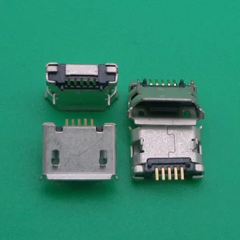 30pcs 5P conector Micro USB Charing port mufa Jack v8 port plug dock pentru telefon Mobil Telefon mobil /Telefon Inteligent