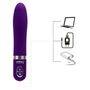 IKOKY Baghetă Magică Stimulator Clitoris Încălzire Vibrator Vibrator cu 10 viteze Silicon Medical G-spot Masaj Erotic Jucarii Sexuale pentru Femei