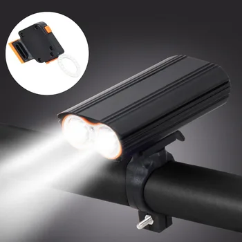 USB Reîncărcabilă Biciclete Lumina LED-uri Faruri MTB Fața Lampa IP65 rezistent la apa Ultralight Lanterna 4 Moduri de Iluminare Biciclete Lumina