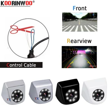 Koorinwoo Parcare Comutare Inteligentă Ghid 8 Lumini LED-uri Secundare Camera Auto retrovizoare aparat de Fotografiat / Camera Frontală Inversă Orb Senzori