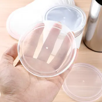 12 Buc BPA-Free Plastic Pot Acoperă Refolosibile de Stocare Tin Etanșare Capac pentru Conserve Alimentare pentru animale de Companie Poate Cutii de Acoperire Capace